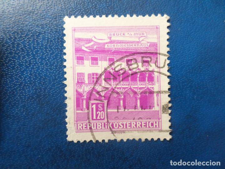 Timbres: -austria, 1962, bruck, Yvert 955A