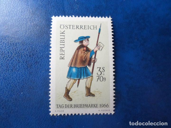 Timbres: -austria, 1966, dia del sello, Yvert 1064