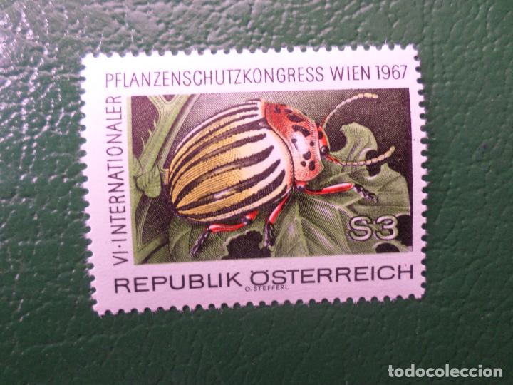 Timbres: .austria, 1967, 6 congreso internacional para la proteccion de los vegetales, Yvert 1078
