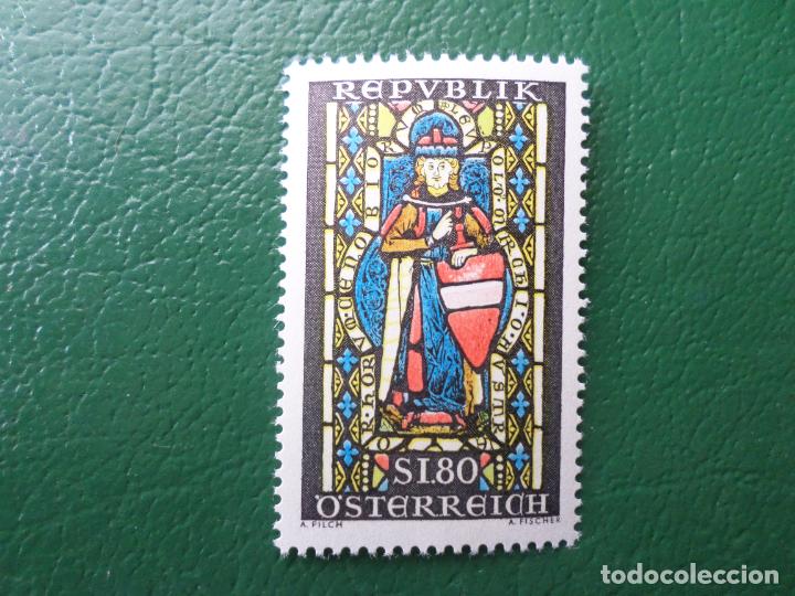 Timbres: .austria, 1967, exposicion san leopoldo III patron de austria, Yvert 1086