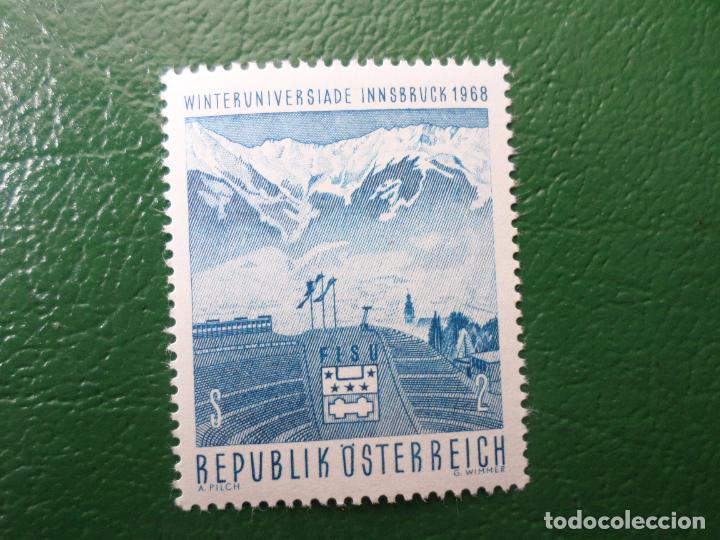 Timbres: .austria, 1968, un ivresiadas de invierno en innsbruck, Yvert 1090