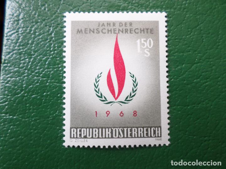 Timbres: .austria, 1968, a&ntilde;o internacional de los derechos humanos, Yvert 1101