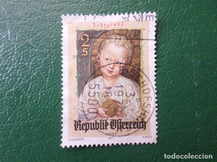 Sellos: .austria, 1971, navidad, Yvert 1208 - Foto 1