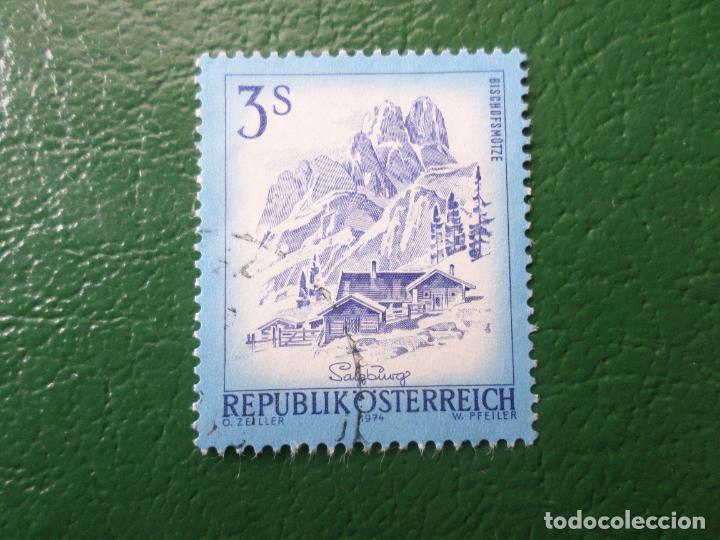 Timbres: .austria, 1974, monte bischofsmutze, Yvert 1272