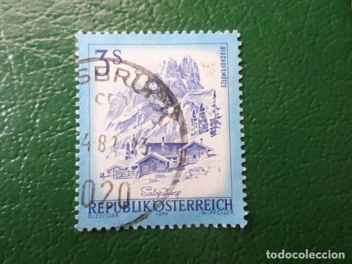 Timbres: .austria, 1974, monte bischofsmutze, Yvert 1272