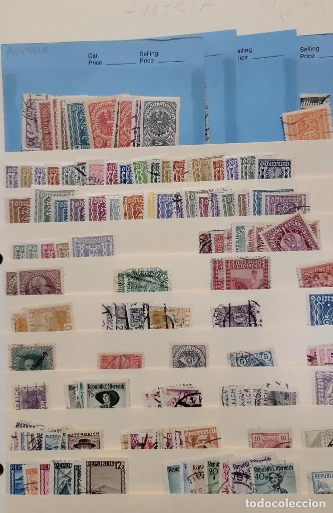 Stamps: SO) ERRATUM LOT OF STAMPS OF AUSTRIA