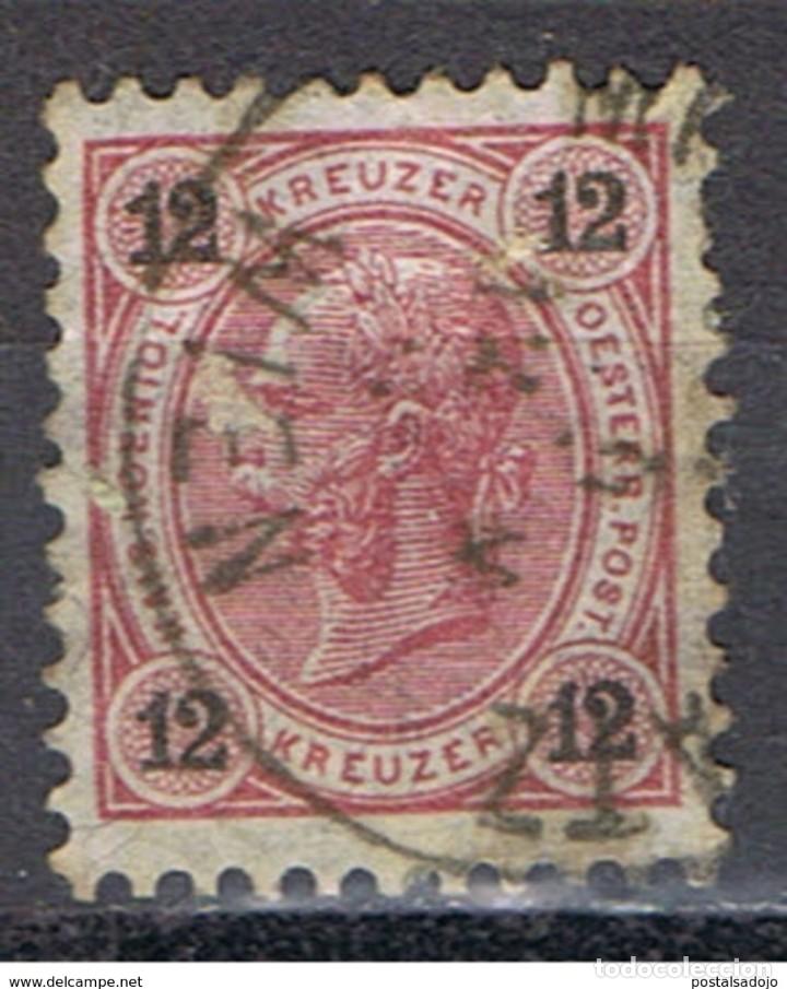 Sellos: AUSTRIA // YVERT 51 // 1890-96 ... USADO - Foto 1