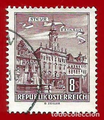 Sellos: AUSTRIA. 1965. AYUNTAMIENTO DE STEYR - Foto 1