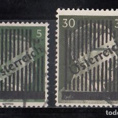 Sellos: AUSTRIA, 1945 YVERT Nº 543, 547,. Lote 348401063