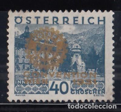 Sellos: AUSTRIA, 1931 YVERT N&ordm; 398D /*/ - Foto 1