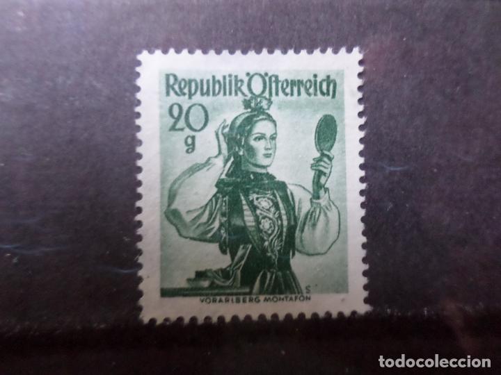 Stamps: -austria, 1948, trajes regionales, Yvert 742
