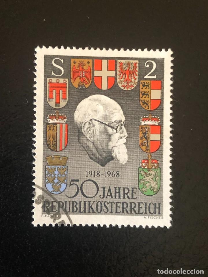 Sellos: AUSTRIA 1968 SCOTT 820 USADO - Foto 1