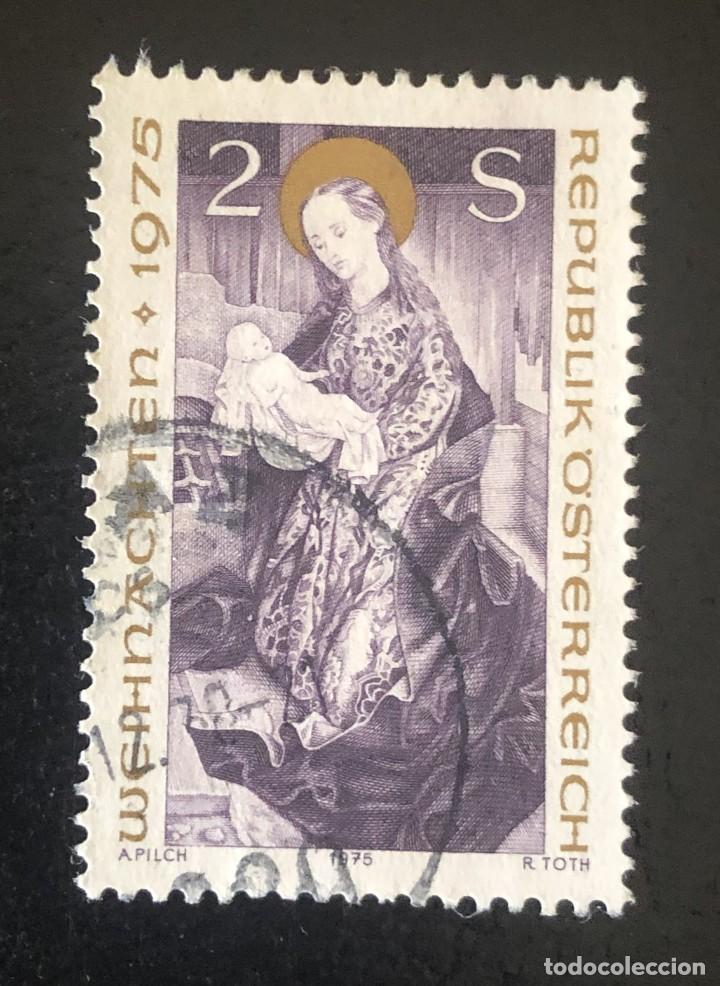 Sellos: AUSTRIA 1975 SCOTT 1028 USADO - Foto 1