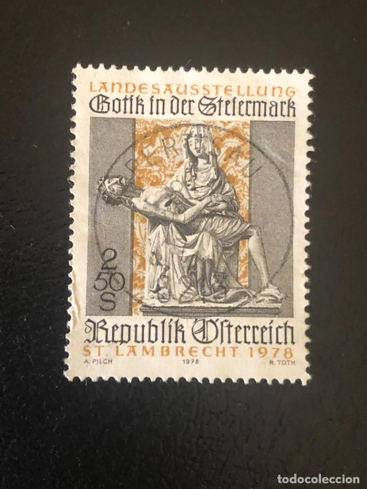 Sellos: AUSTRIA 1978 SCOTT 1081 USADO - Foto 1