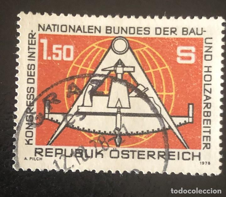 Sellos: AUSTRIA 1978 SCOTT 1085 USADO - Foto 1