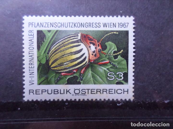 Francobolli: -austria, 1967, 6 congreso internacional para la proteccion de los vegetales, Yvert 1078