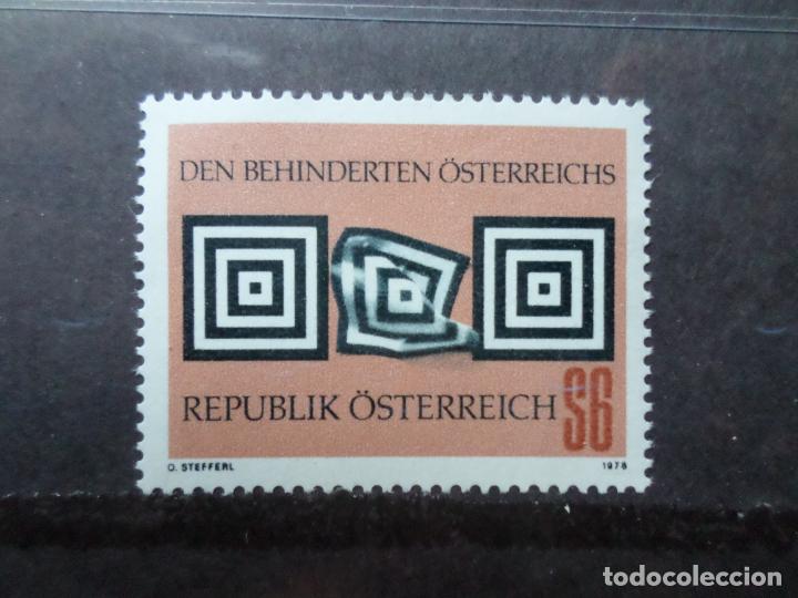 Francobolli: -austria, 1978, congreso mundial asociaciones de ayuda a los discapacitados mentales, Yvert 1415