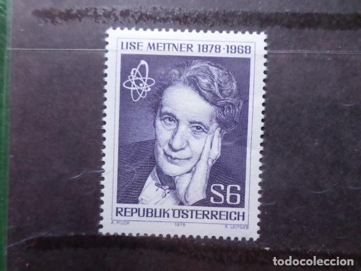 Francobolli: -austria, 1978, centenario nacimiento de lise meitner, Yvert 1417