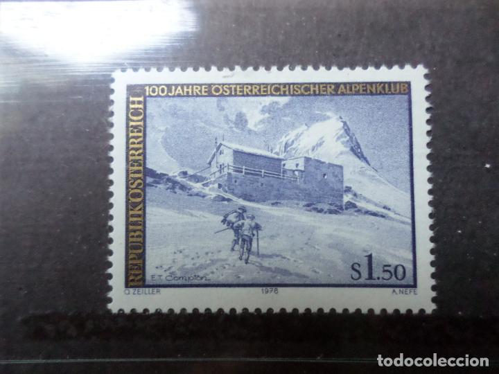 Francobolli: -austria, 1978, centenario del club alpino austriaco, Yvert 1422
