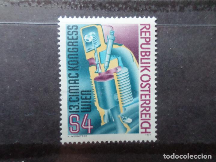 Francobolli: -austria, 1979, 13 congreso internacional de maquinas de combustion, Yvert 1438