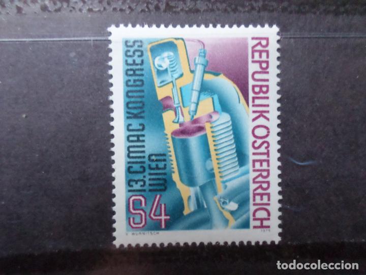 Francobolli: -austria, 1979, 13 congreso internacional de maquinas de combustion, Yvert 1438