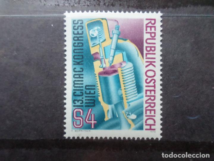 Francobolli: -austria, 1979, 13 congreso internacional de maquinas de combustion, Yvert 1438