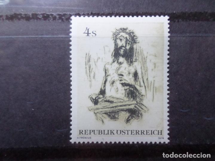 Francobolli: -austria, 1979, arte moderno en austria, misericordia del se&ntilde;or, de hans fronius, Yvert 1454