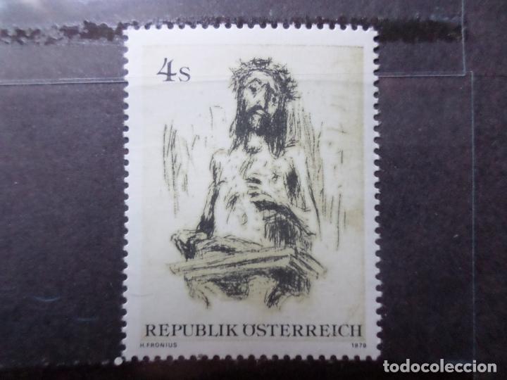 Francobolli: -austria, 1979, arte moderno en austria, misericordia del se&ntilde;or, de hans fronius, Yvert 1454