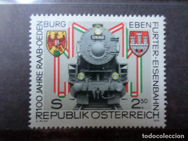 Francobolli: -austria, 1979, centenario ferrocarril de raab-oedenburg-ebenfurt, Yvert 1456
