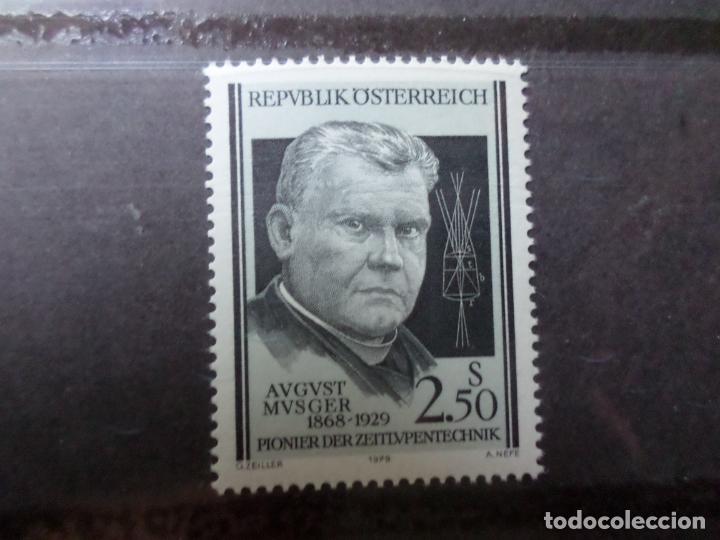 Francobolli: -austria, 1979, 50 aniv. muerte de auguste musger, Yvert 1457