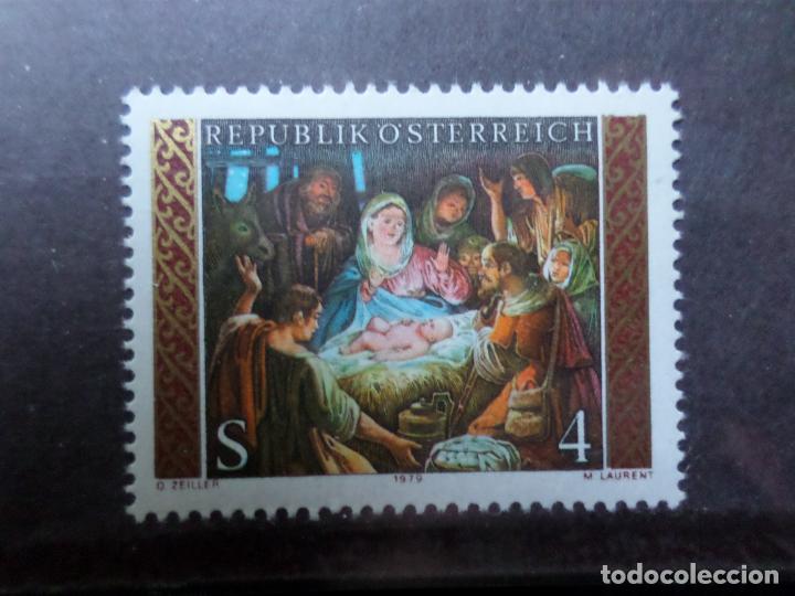 Sellos: -austria, 1979, navidad, Yvert 1458 - Foto 1