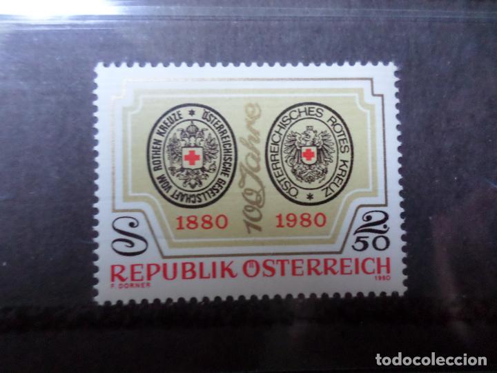 Francobolli: -austria, 1980, centenario de la cruz roja austriaca, Yvert 1463