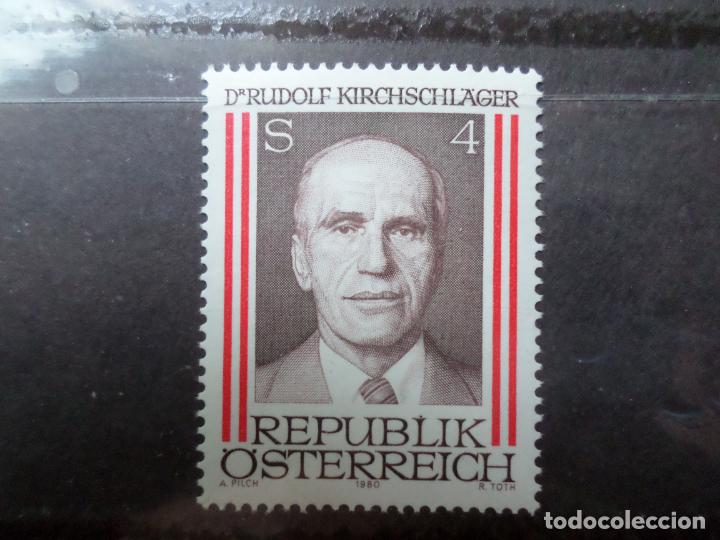 Francobolli: -austria, 1980, 65 aniversario del presidente rudolf kirchschlager, Yvert 1464