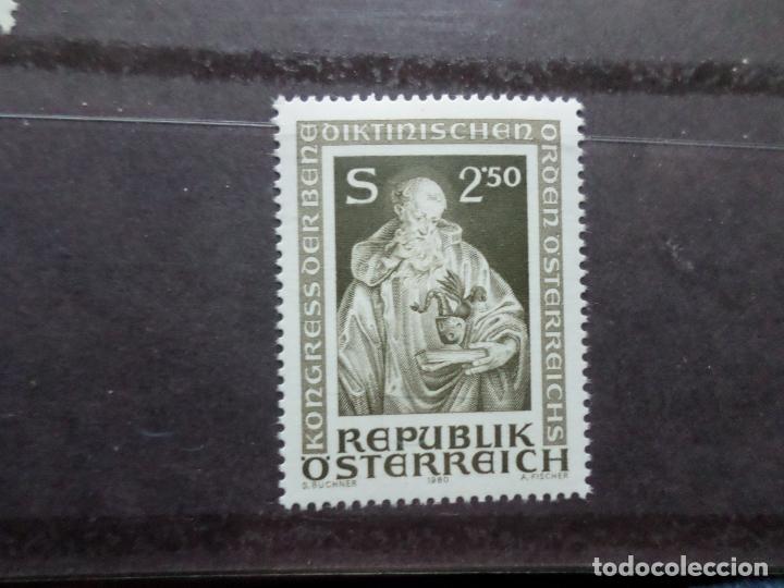 Timbres: -austria, 1980, congreso de la orden benedictina de austria, Yvert 1470