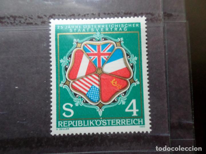 Timbres: -austria, 1980, 25 aniversario conclusion del tratado de estado, Yvert 1471