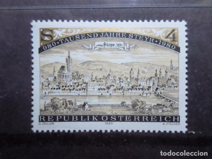 Timbres: -austria, 1980, milenario ciudad de steyr, Yvert 1474