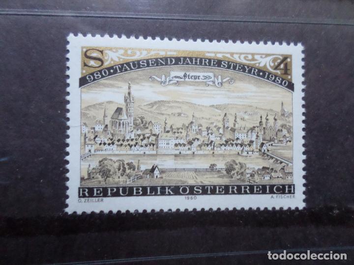Timbres: -austria, 1980, milenario ciudad de steyr, Yvert 1474