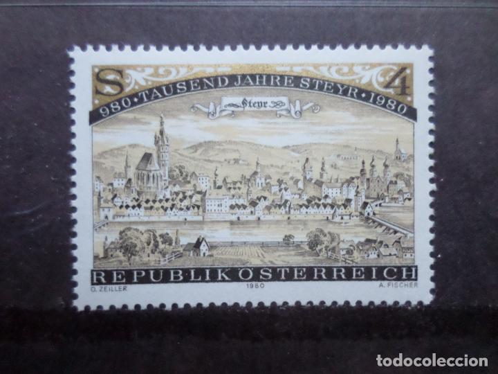 Timbres: -austria, 1980, milenario ciudad de steyr, Yvert 1474