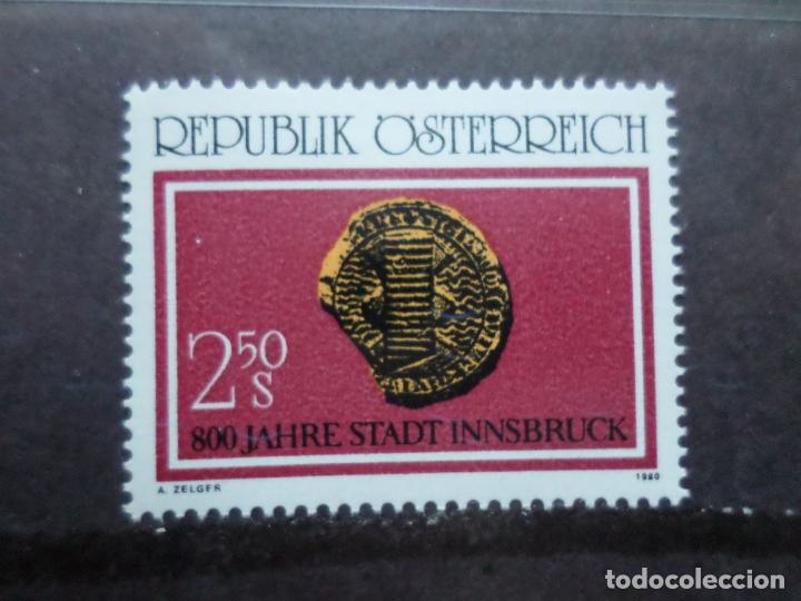 Timbres: -austria, 1980, 800 aniv.concesion del estatuto de ciudad a innsbruck, Yvert 1476