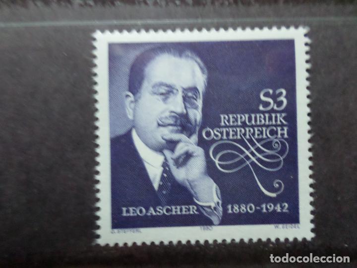 Timbres: -austria, 1980, centenario nacimiento de leo ascher, Yvert 1480