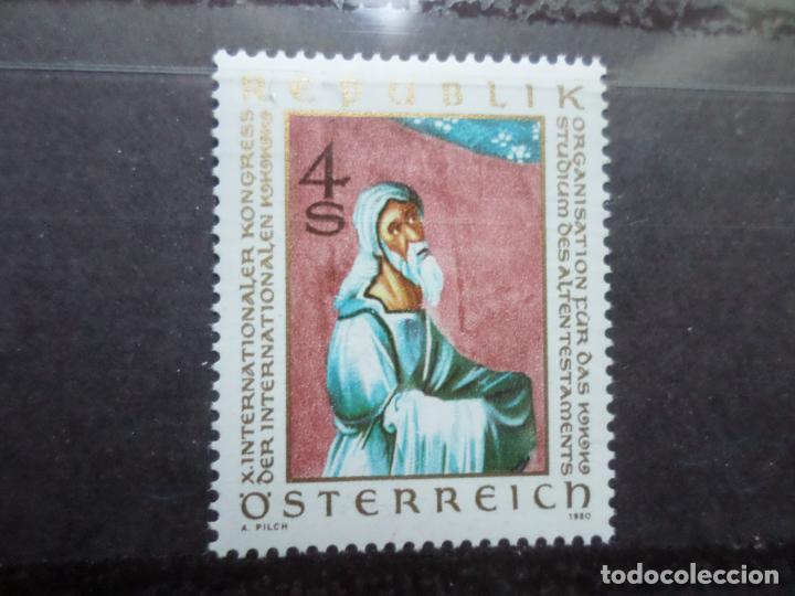 Francobolli: -austria, 1980, 10 congreso organizacion para el estudio del antiguo testamento, Yvert 1482