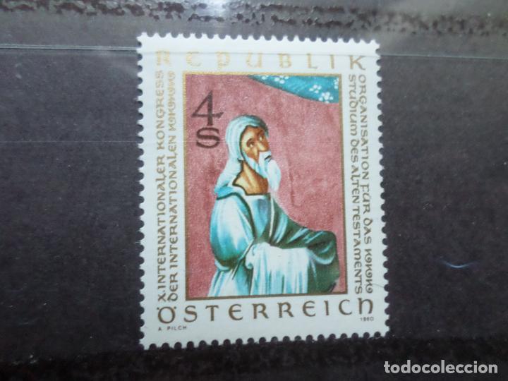 Francobolli: -austria, 1980, 10 congreso organizacion para el estudio del antiguo testamento, Yvert 1482