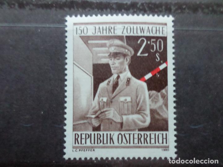 Francobolli: -austria, 1980, 150 aniversario de la brigada de aduanas, Yvert 1485