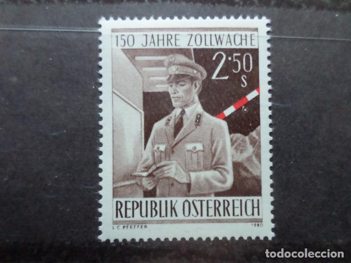 Francobolli: -austria, 1980, 150 aniversario de la brigada de aduanas, Yvert 1485