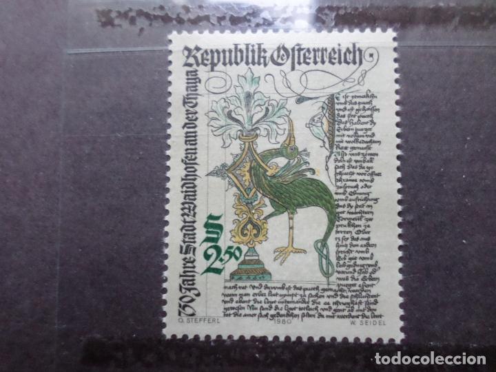 Francobolli: -austria, 1980, 750 aniv.concesion estatuto de ciudad a waidhofen-sur-la-thaya, Yvert 1486