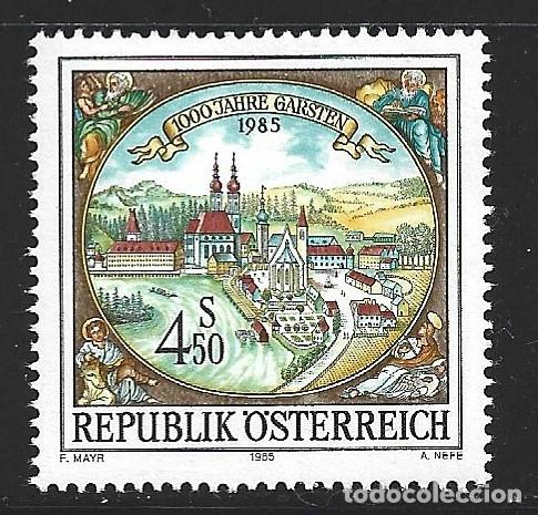 Sellos: AUSTRIA 1645** - A&Ntilde;O 1985 - MILENARIO DE GARSTEN - Foto 1