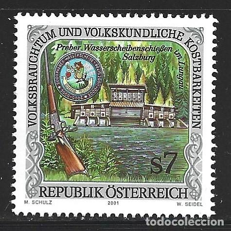 Sellos: AUSTRIA 2183** - A&Ntilde;O 2001 - ETNOLOGIA Y FOLKLORE - Foto 1
