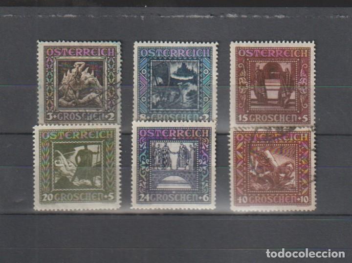 Sellos: Austria 1926 - Yvert 368/73 - Foto 1