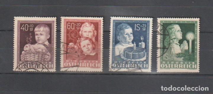 Sellos: Austria 1949 - Yvert 765/68 obliter&eacute;e (o) - Foto 1