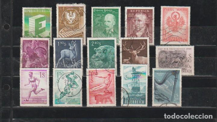 Sellos: Austria 1959 - An complet obliter&eacute;e (o) - Foto 1